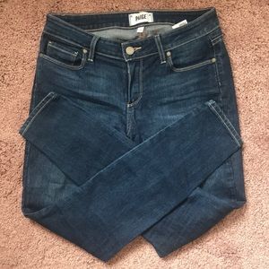 Sz 28 PAIGE denim Verdungo ankle jeans